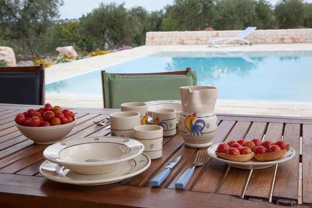 Trullo Oasi Santo Stefano - Private Pool Villa Castellana Grotte Eksteriør billede