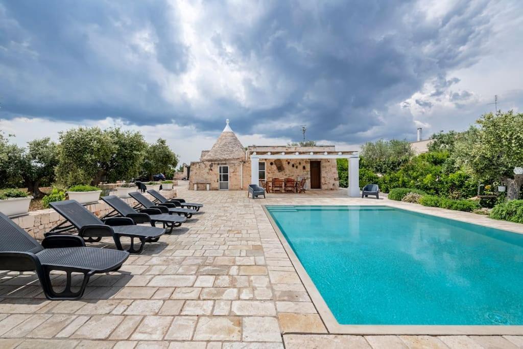 Trullo Oasi Santo Stefano - Private Pool Villa Castellana Grotte Eksteriør billede